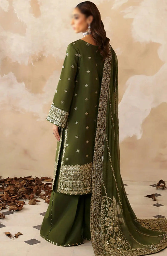 Shehrnaaz by Gulaal Unstitched Raw Silk Collection - GL-SD-24-08  Sohina