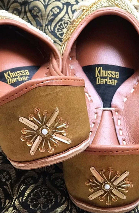 Khussa Darbar Festive Style Khussa Gold Digger