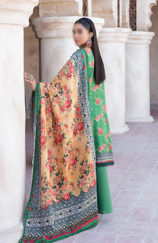 Spring Summer Unstitched Collection 2024 - Green Beryl