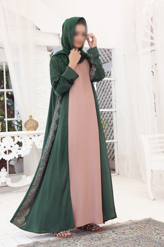 Nayab Abaya Collection Vol 11 by Amna khadija Green Magic