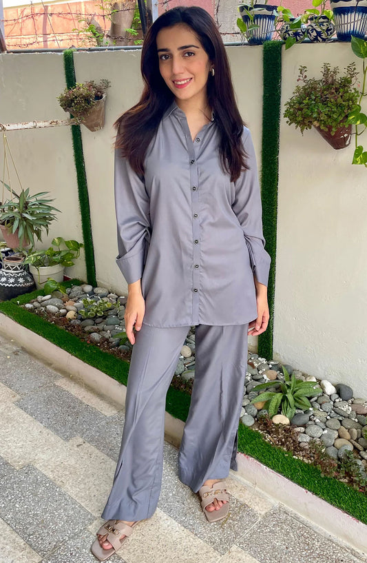 Solid Co-ords Collection By Rangeen - Haven Co-Ord Set