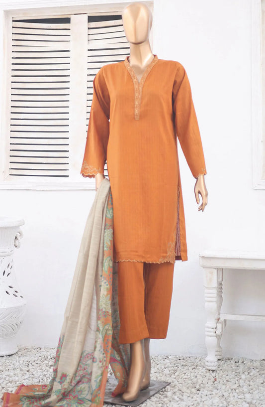 Cutwork Solid Stitched Collection 2024 - HS 174 B