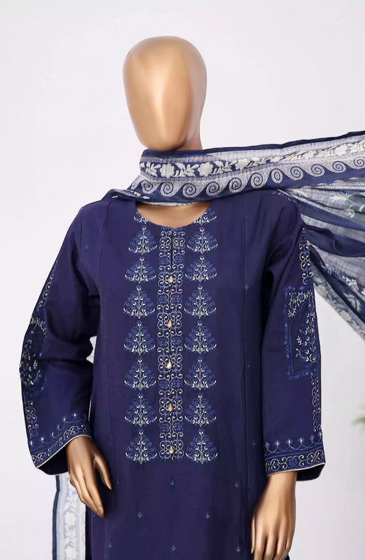 Munfarid Jacquard Cotton Embroidered  Vol-1 - Hs 184 B