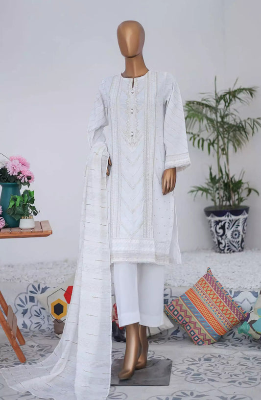 Munfarid Jacquard Cotton Embroidered  Vol-1 - Hs 214 A