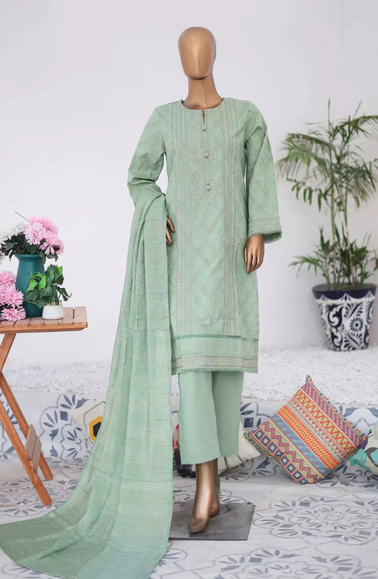 Munfarid Jacquard Cotton Embroidered  Vol-1 - Hs 214 B
