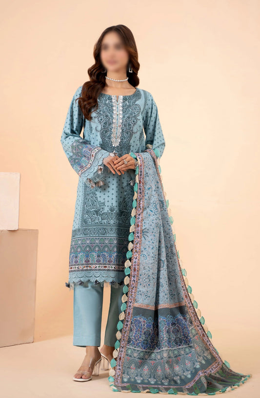 Mausummery Winter Unstitched Collection Vol 01 - Hydrangea