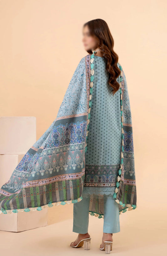 Mausummery Winter Unstitched Collection Vol 01 - Hydrangea