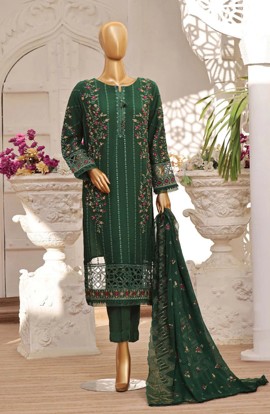 HZ RTW Fasane Chiffon Collection Vol 03 - HZK-165 GREEN