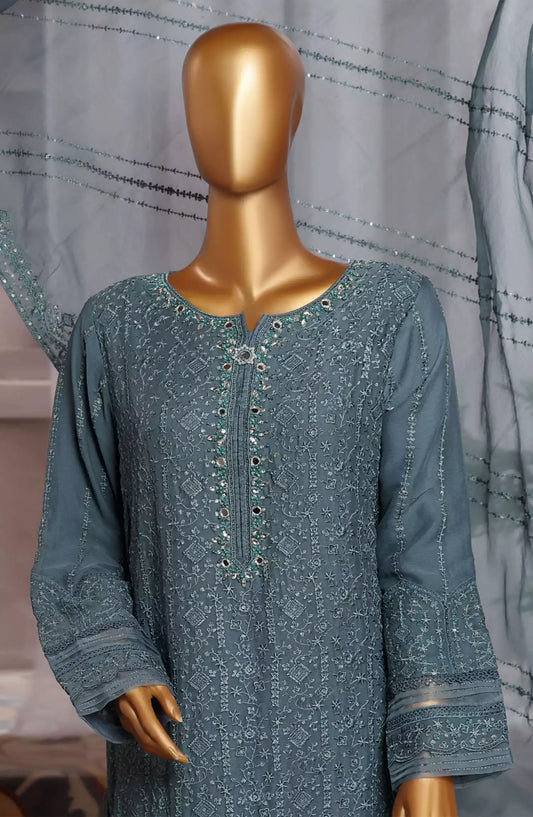 HZ RTW Fasaane Chiffon Collection Vol 06 - HZK 185 Persian Blue