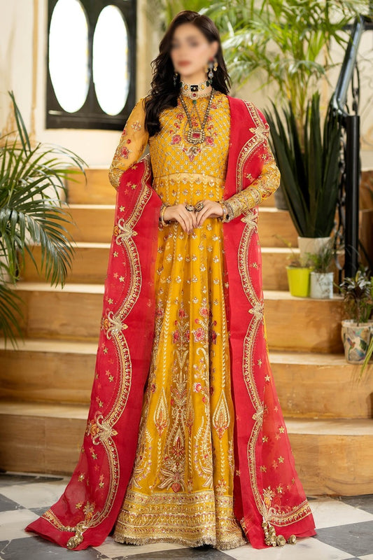 Imrozia Premium Jhalak Embroidered Collection - I-182 Aafreen