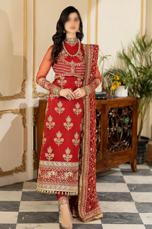 Imrozia Premium Jhalak Embroidered Collection - I-184 Maahru