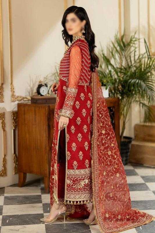 Imrozia Premium Jhalak Embroidered Collection - I-184 Maahru