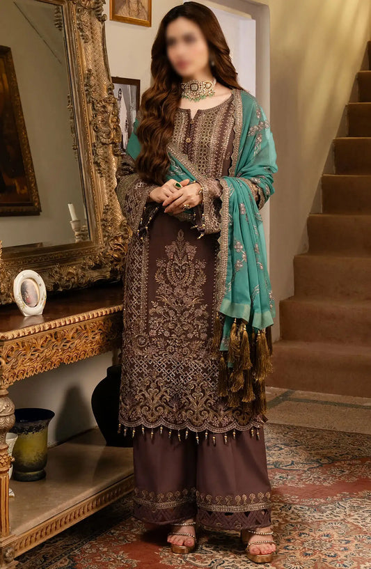 Noor Jahan Luxury Chiffon Collection 2024 - I-199 Khawab