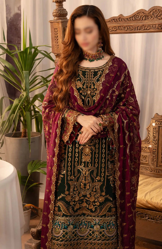 Noor Jahan Luxury Chiffon Collection 2024 - I-204 Mehak