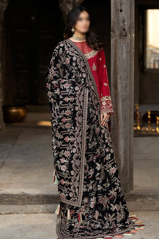 Imrozia-Serene Exclusive Velvet Shawls - I.S.S - 01