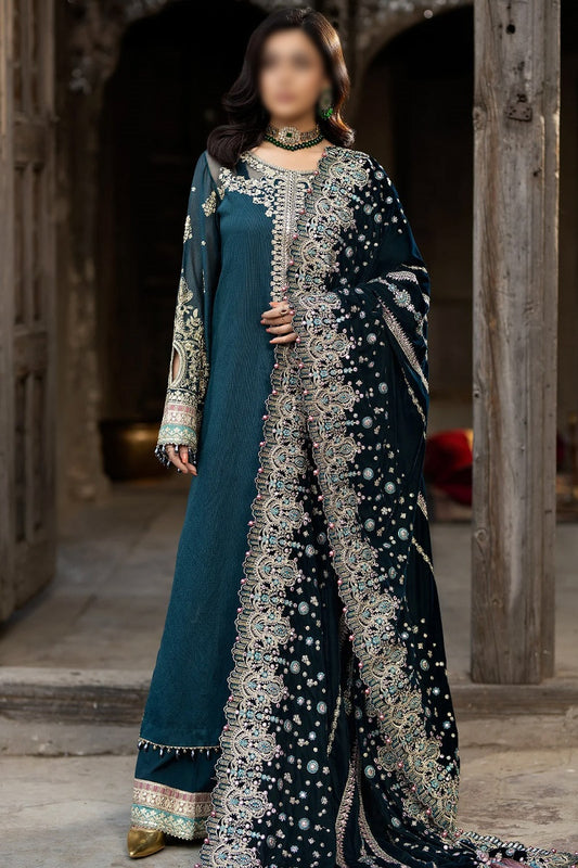 Imrozia-Serene Exclusive Velvet Shawls - I.S.S - 03