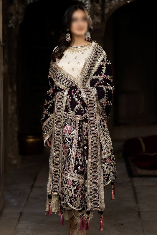 Imrozia-Serene Exclusive Velvet Shawls - I.S.S - 05