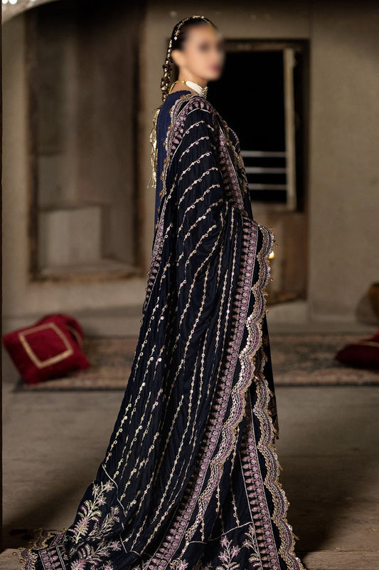 Imrozia-Serene Exclusive Velvet Shawls - I.S.S - 07