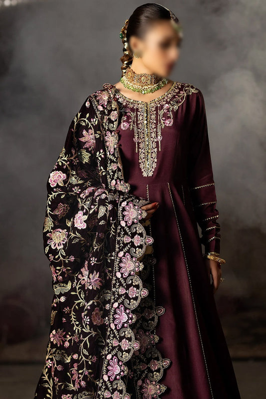 Imrozia-Serene Exclusive Velvet Shawls - I.S.S - 08