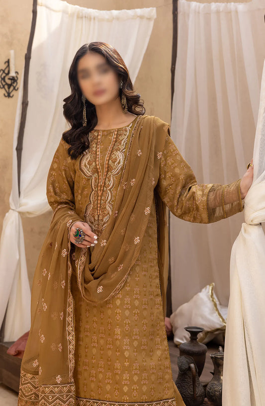 Ishq Embroidered Jacquard Collection 2024 Humdum - IEJC 02