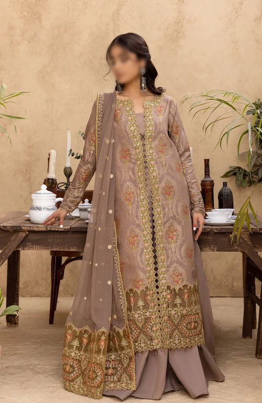 Ishq Embroidered Jacquard Collection 2024 Humdum - IEJC 05