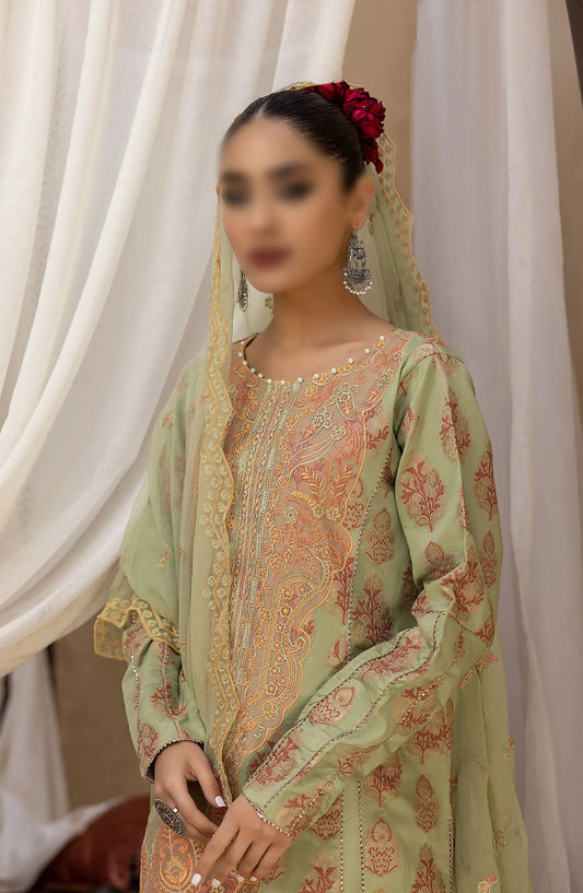 Ishq Embroidered Jacquard Collection 2024 Humdum - IEJC 07