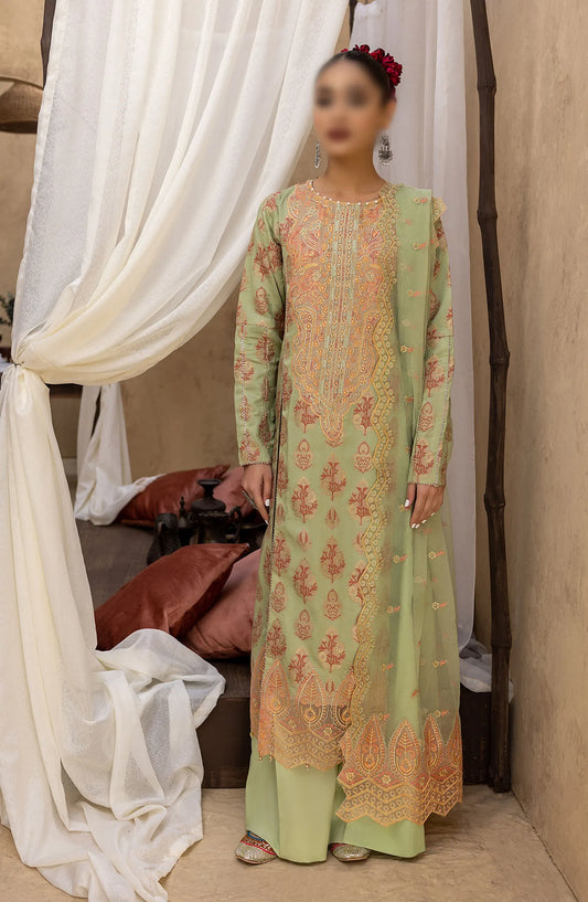 Ishq Embroidered Jacquard Collection 2024 Humdum - IEJC 07