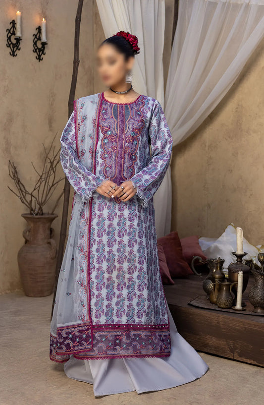 Ishq Embroidered Jacquard Collection 2024 Humdum - IEJC 10