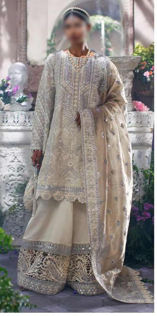 The Empresss Dream | Wedding unstitched by Mahgul D-IVORY EMPRESS