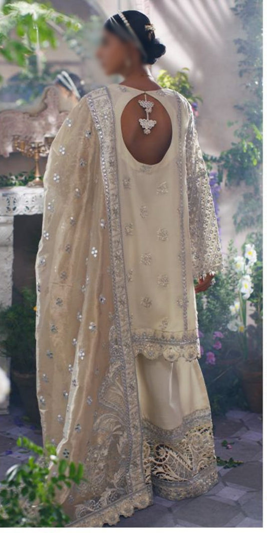 The Empresss Dream | Wedding unstitched by Mahgul D-IVORY EMPRESS