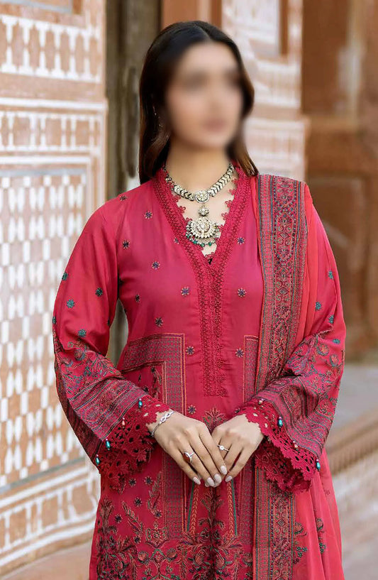 Johra Gold Embroidered Swiss Voile Collection 2024 - JH-147