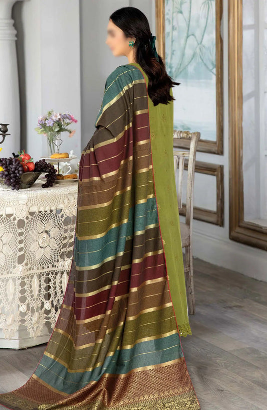 Johra Mysa Banarsi Jacquard Lawn Collection 2024 - D 552