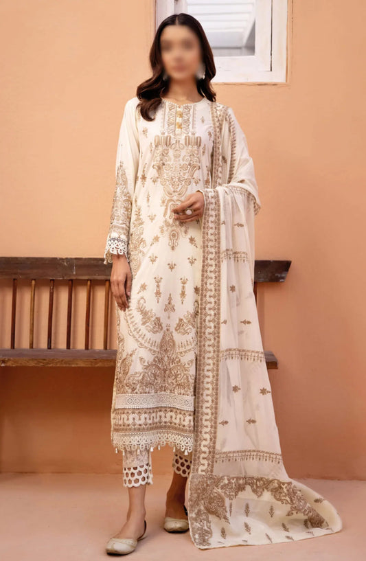 Johra Kaavish Embroidered Lawn Collection 2024 - JH 613