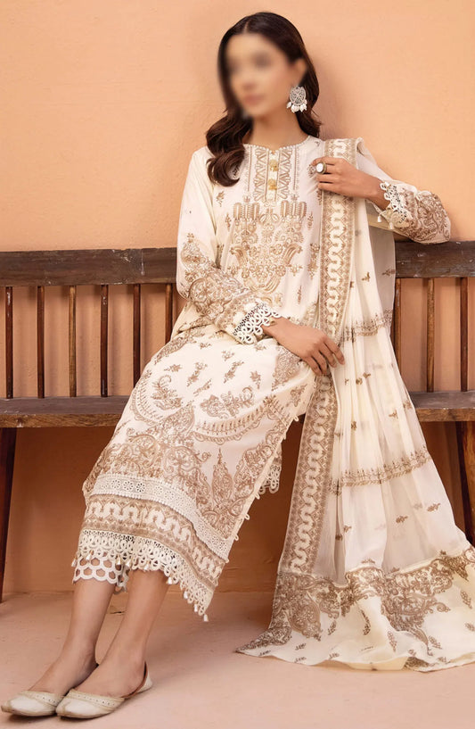 Johra Kaavish Embroidered Lawn Collection 2024 - JH 613