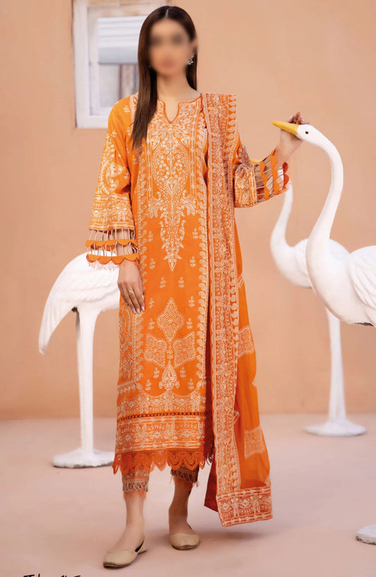 Johra Kaavish Embroidered Lawn Collection 2024 - JH 615