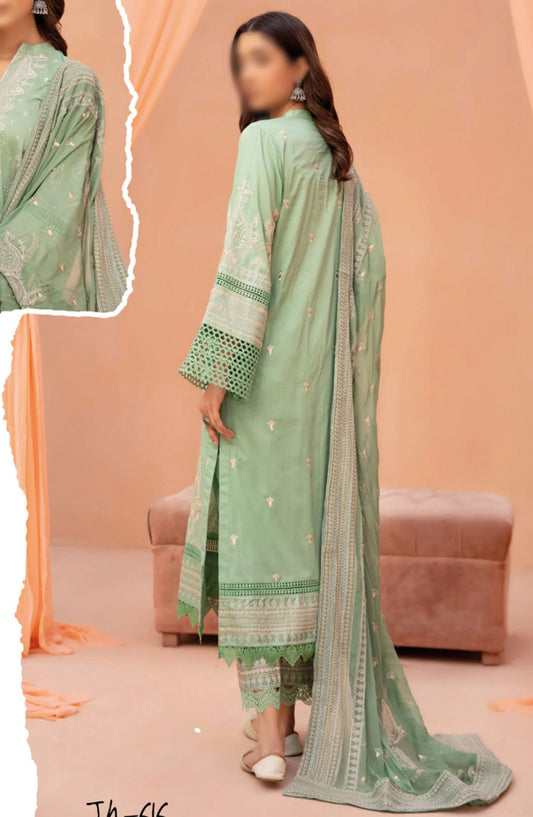 Johra Kaavish Embroidered Lawn Collection 2024 - JH 616