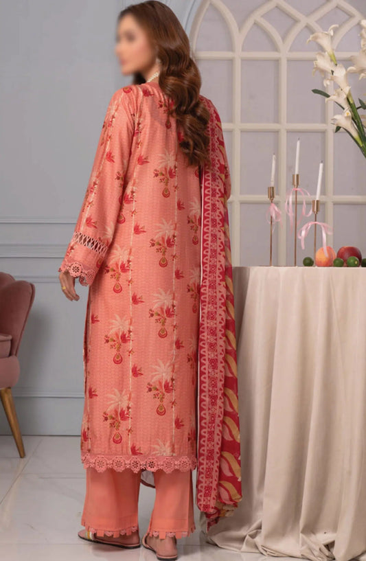 Johra Zoya Embroidered Printed Chikankari Lawn Collection 2024 - JH 978