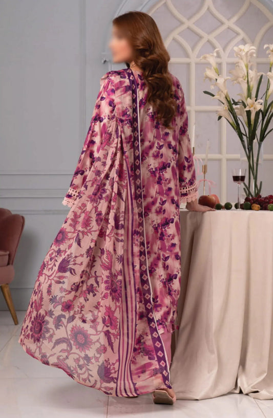 Johra Zoya Embroidered Printed Chikankari Lawn Collection 2024 - JH 980