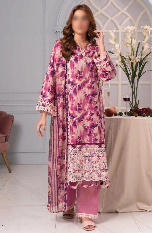 Johra Zoya Embroidered Printed Chikankari Lawn Collection 2024 - JH 980