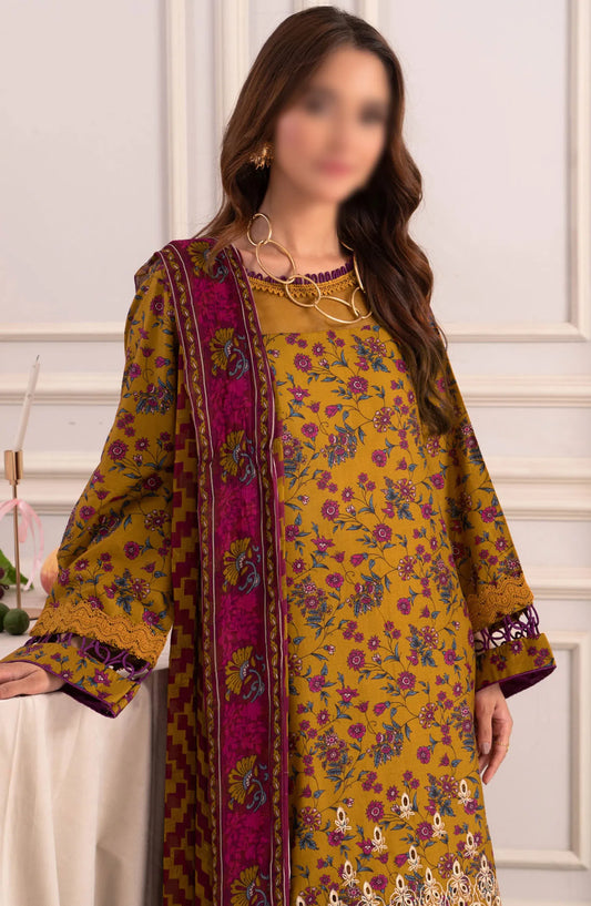 Johra Zoya Embroidered Printed Chikankari Lawn Collection 2024 - JH 985