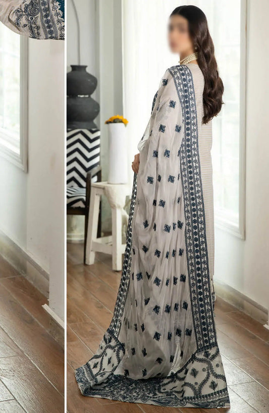 Johra Jahan Ara Embroidered Banarsi Jacquard Lawn Collection - JH 098