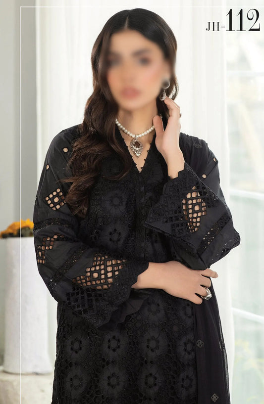 Johra Uzuri Chikankari Lawn Collection 2024 - JH 112