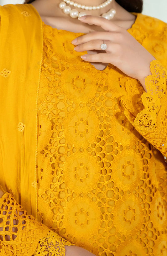 Johra Uzuri Chikankari Lawn Collection 2024 - JH 114