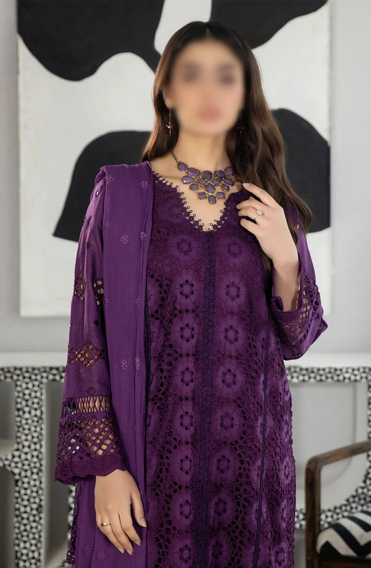 Johra Uzuri Chikankari Lawn Collection 2024 - JH 115