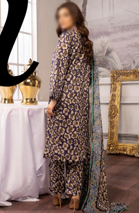 Johra Aatish Embroidered Printed Lawn Collection 2024 - JH-374