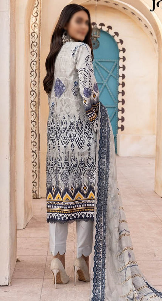 JH 470 Johra Angan Embroidered Digital Printed Lawn Collection