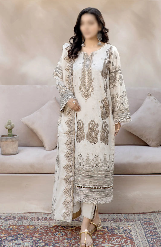 Johra Sila Embroidered Lawn Collection 2024 - JH 86