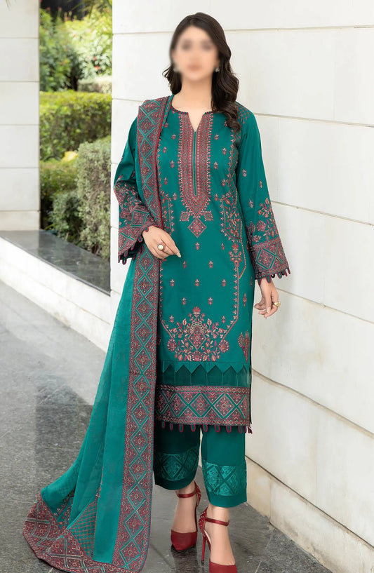 Johra Elysia Embroidered Lawn Collection 2024 - JH 886