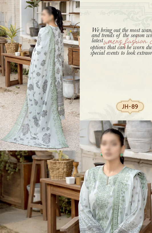 Johra Sila Embroidered Lawn Collection 2024 - JH 89