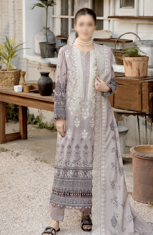 Johra Sila Embroidered Lawn Collection 2024 - JH 90
